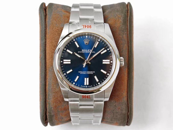 OYSTER PERPETUAL 41 STAINLESS STEEL BLUE DIAL