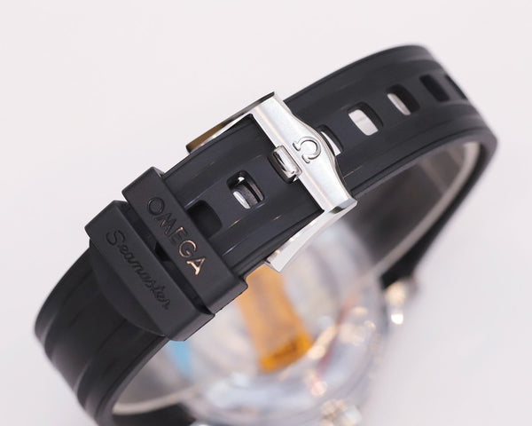 SEAMASTER DIVER 300 007 CERAMIC BEZEL STAINLESS STEEL BLACK DIAL