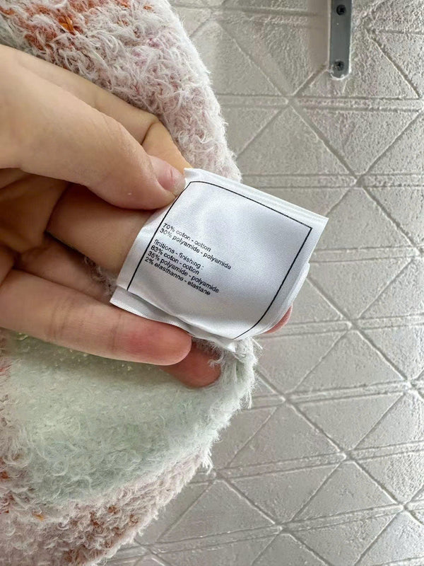 CC Sleeveless Knit Hoodie in Pink Cotton