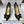 CD Adiorable Pearl Fringe 10cm Pumps in Black Silk Grosgrain